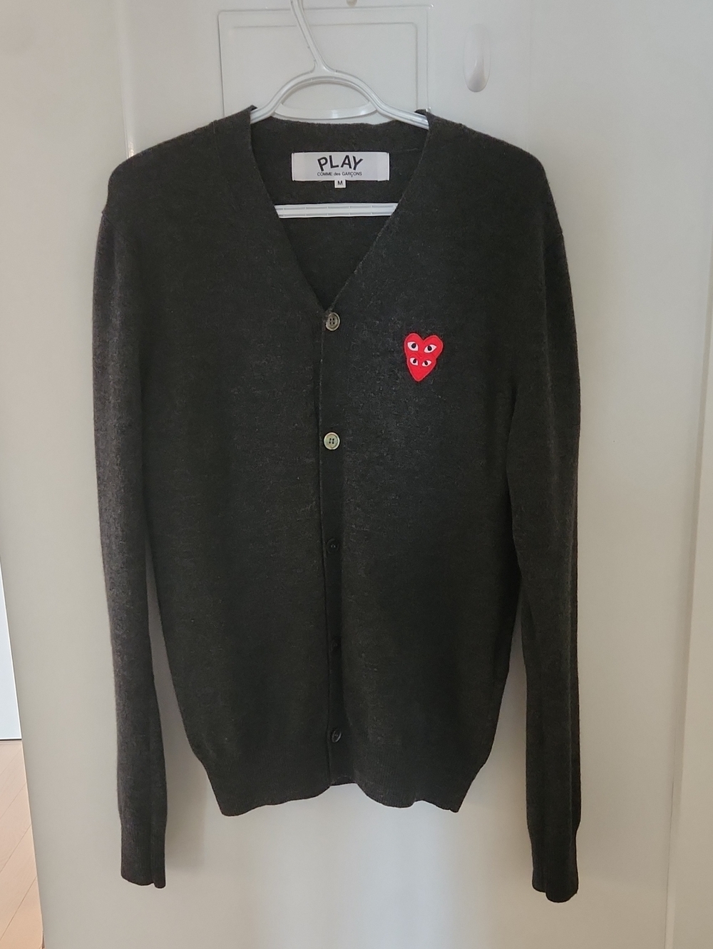 Commw Des Garcons Play Cardigan